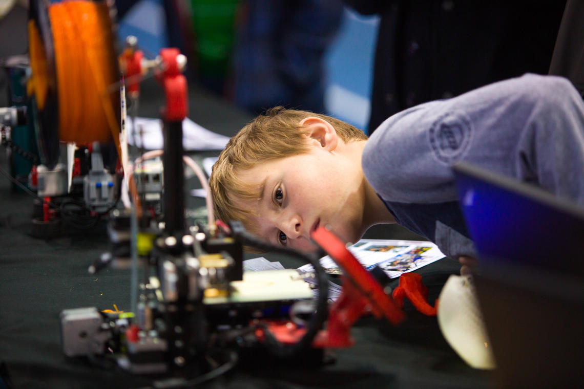 Students can enhance their science fair experience by taking in interactive booths at the Calgary Youth Science Fair. 