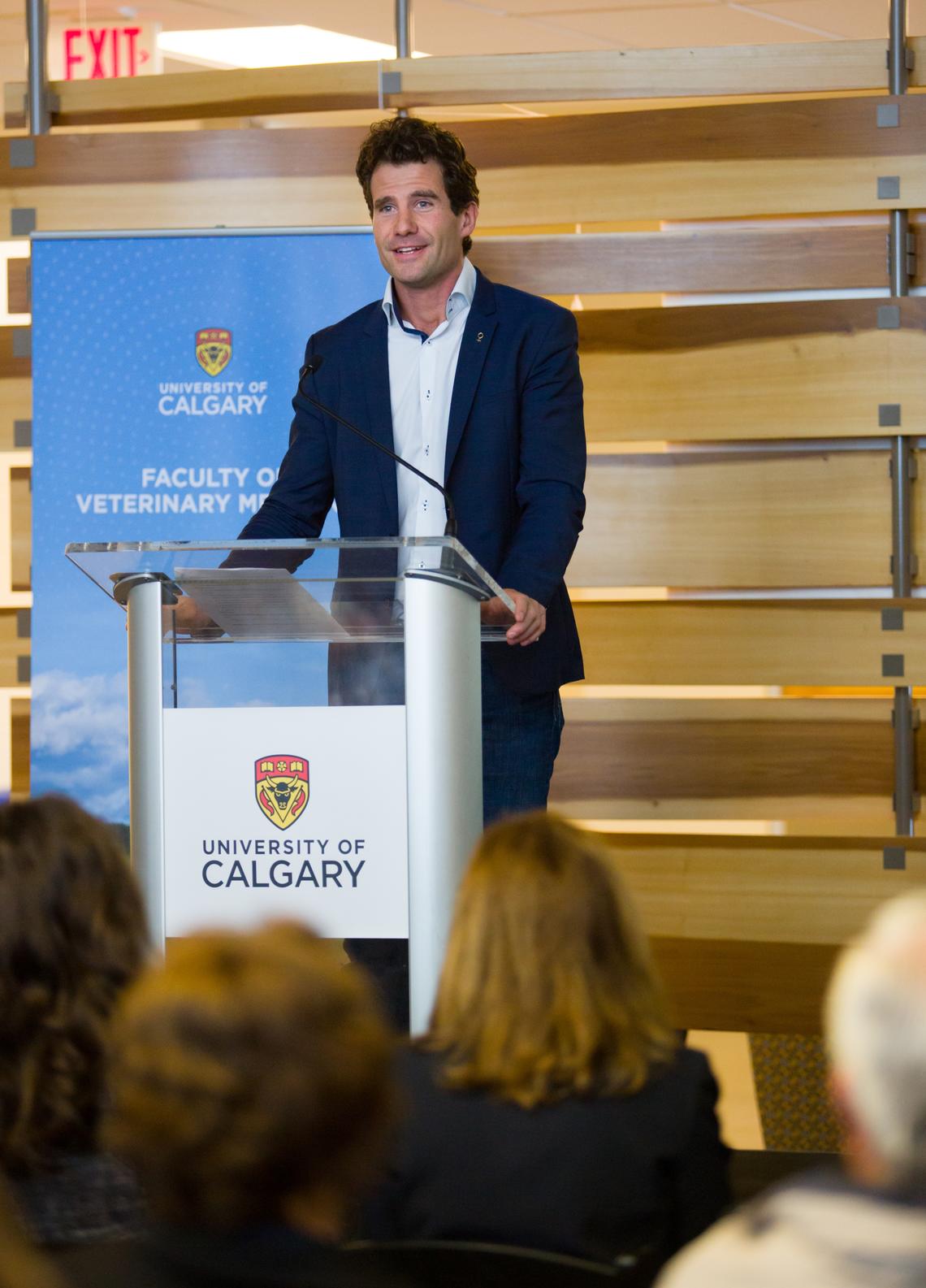 Dr. Edouard Timsit wants to tackle some of the issues facing Alberta's beef cattle industry, including antimicrobial resistance, zoonotic diseases and beef quality and safety.