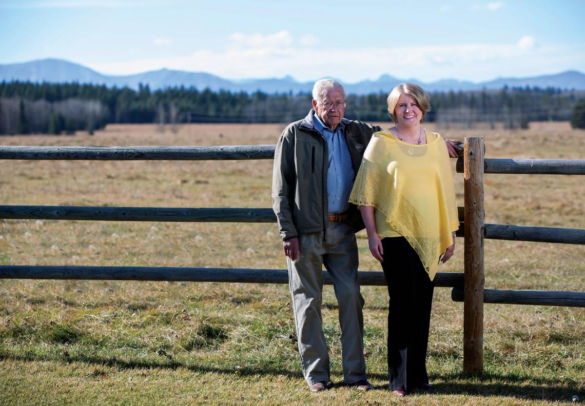 The University of Calgary now has the keys to the extensive cow-calf ranch generously gifted by J.C. (Jack) Anderson and his daughter Wynne Chisholm.