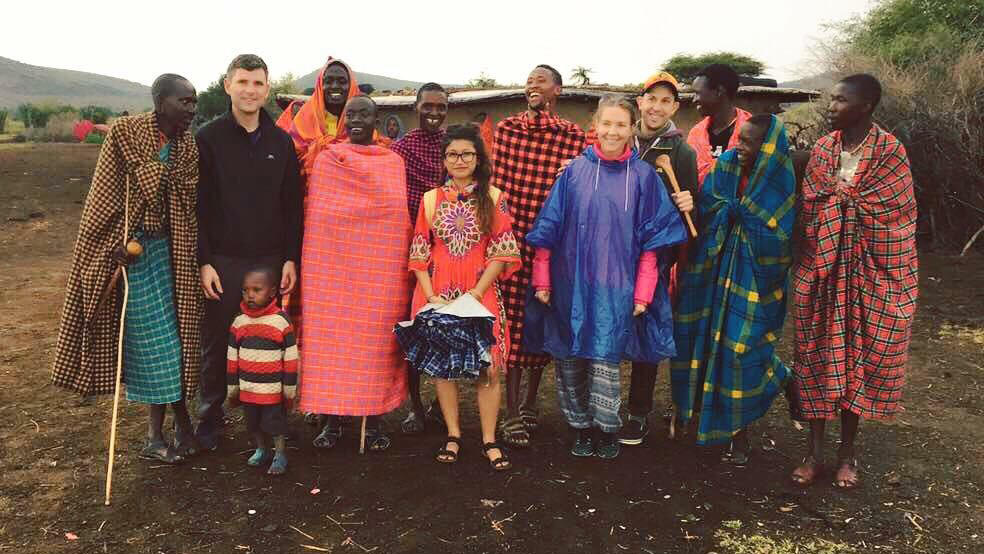 Queen Elizabeth Scholarship students in Uganda.