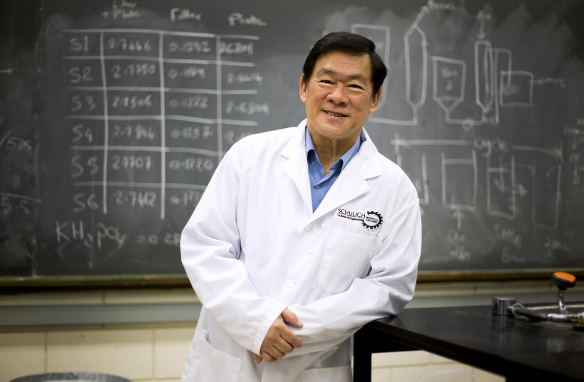 Dr. Joo-Hwa (Andrew) Tay, PhD, was honoured with the ASTech Award posthumously for his lifetime's work to develop ways to clean pollutants from water supplies. Dr. Tay passed away in 2019. 