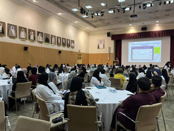 UCQ Students at the Interprofessional Education (IPE) event organised at Qatar University