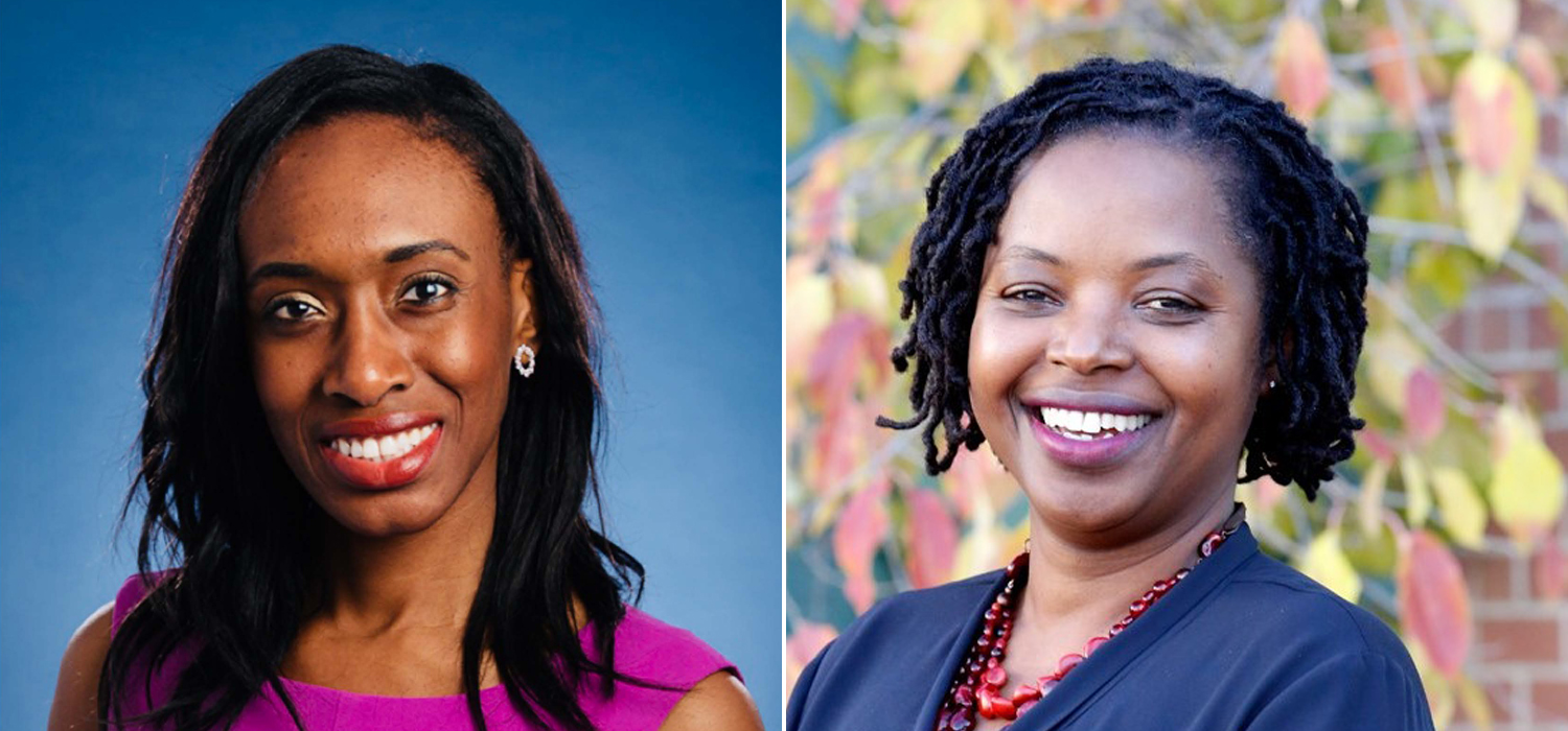 Doreen Ezeife and Régine King