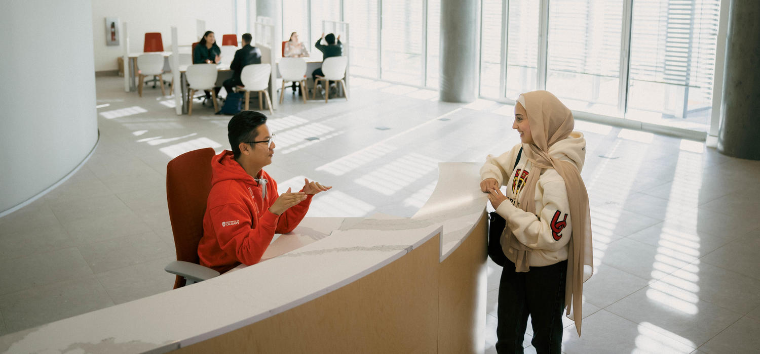 The second floor of Hunter Student Commons offers access to advisors and student supports, including Enrolment Services, Registrar’s Office and new Prospective Student Hub.