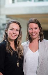 Briana Loughlin, left, and Isabelle Couture, co-founders of Plastic-Free YYC.