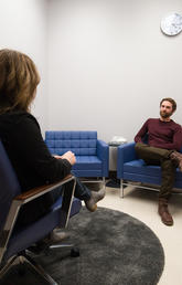 The University of Calgary's state-of-the-art, in-house psychology clinic officially opened on Nov. 21, 2017. Photos by Riley Brandt, University of Calgary