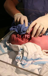 Newborn baby