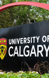 UCalgary sign