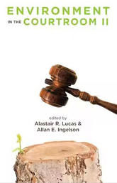 The cover of the book "Environment in the Courtroom II."