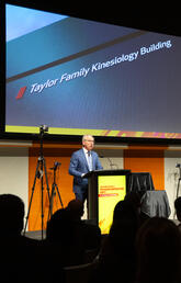 Taylor family donation to Kinesiology at UofC