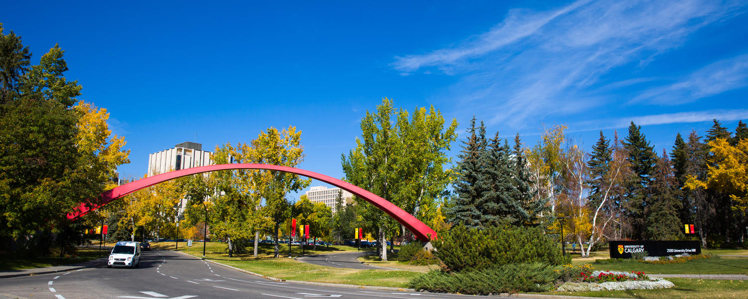 University of Calgary Arch fall