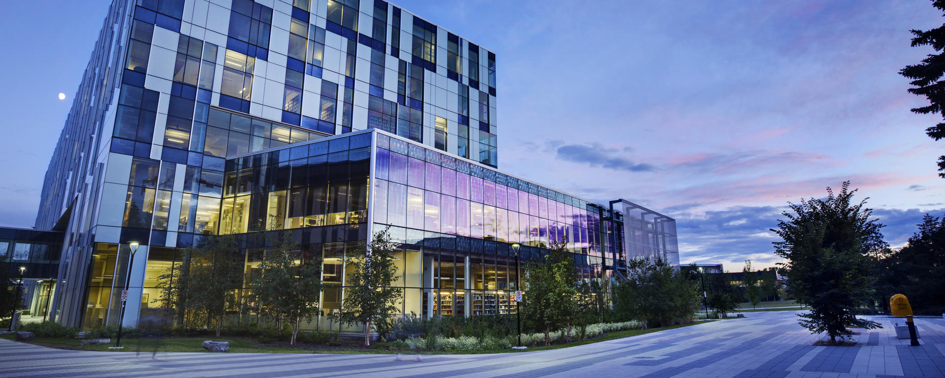 Taylor Family Digital Library building