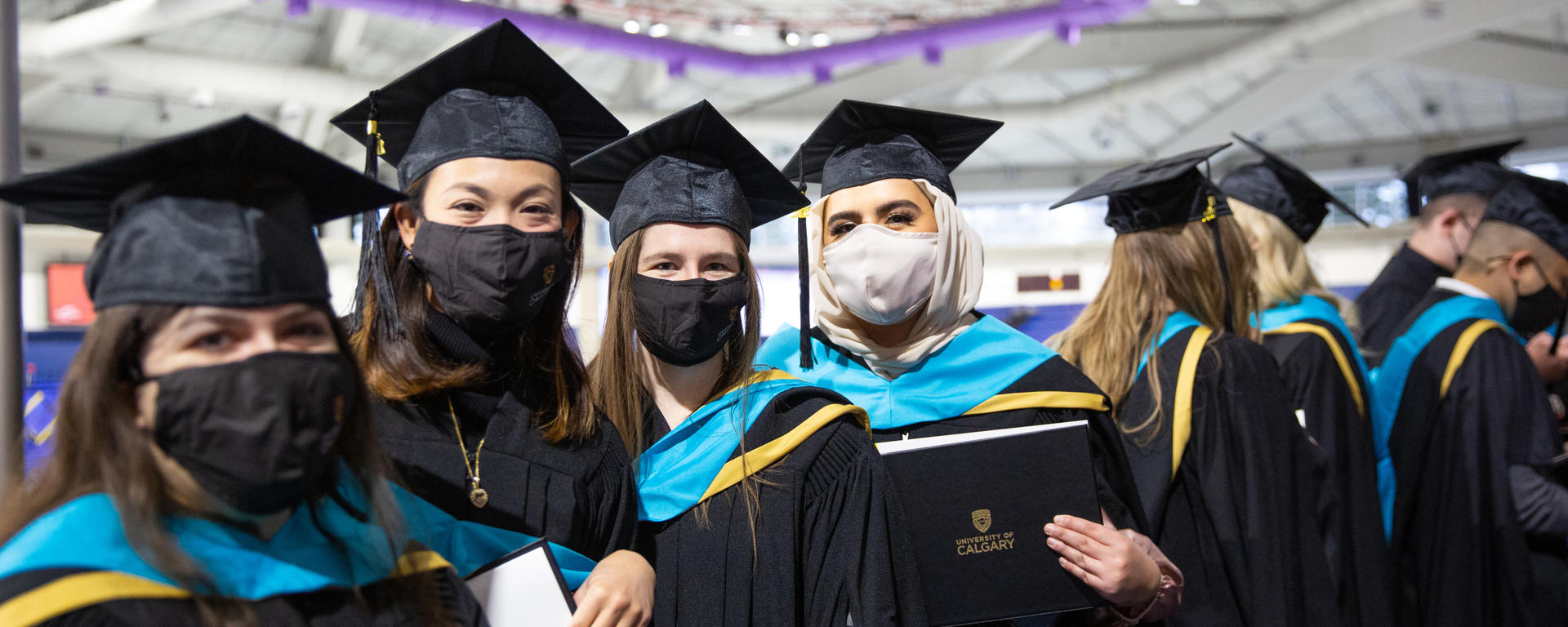 Convocation with masks