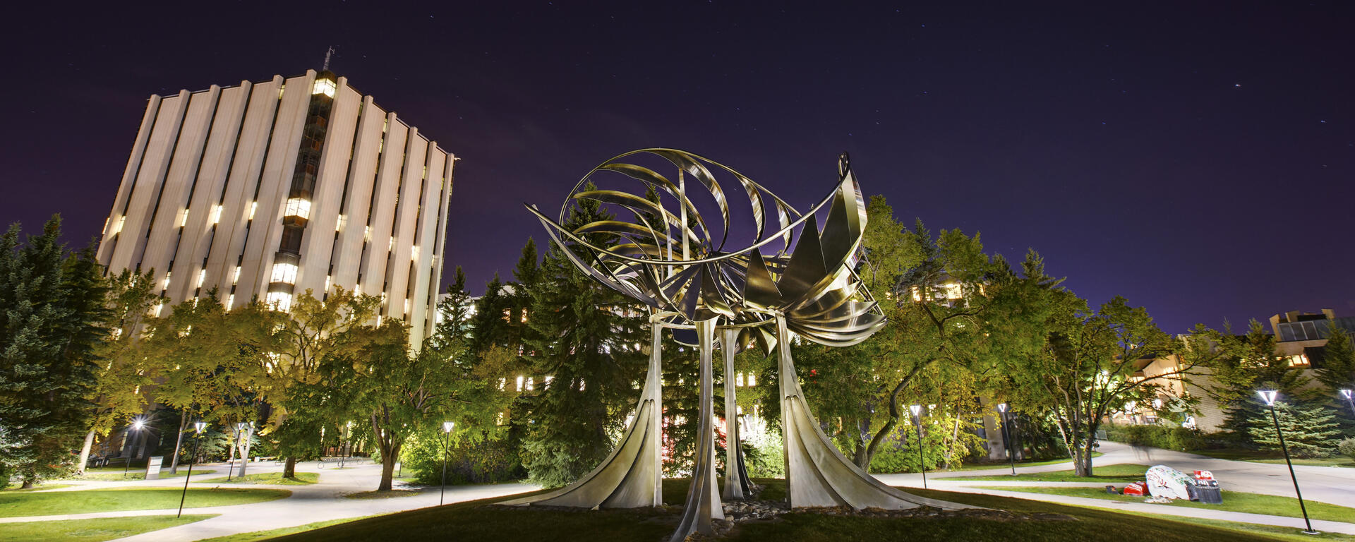 Green spaces - evening