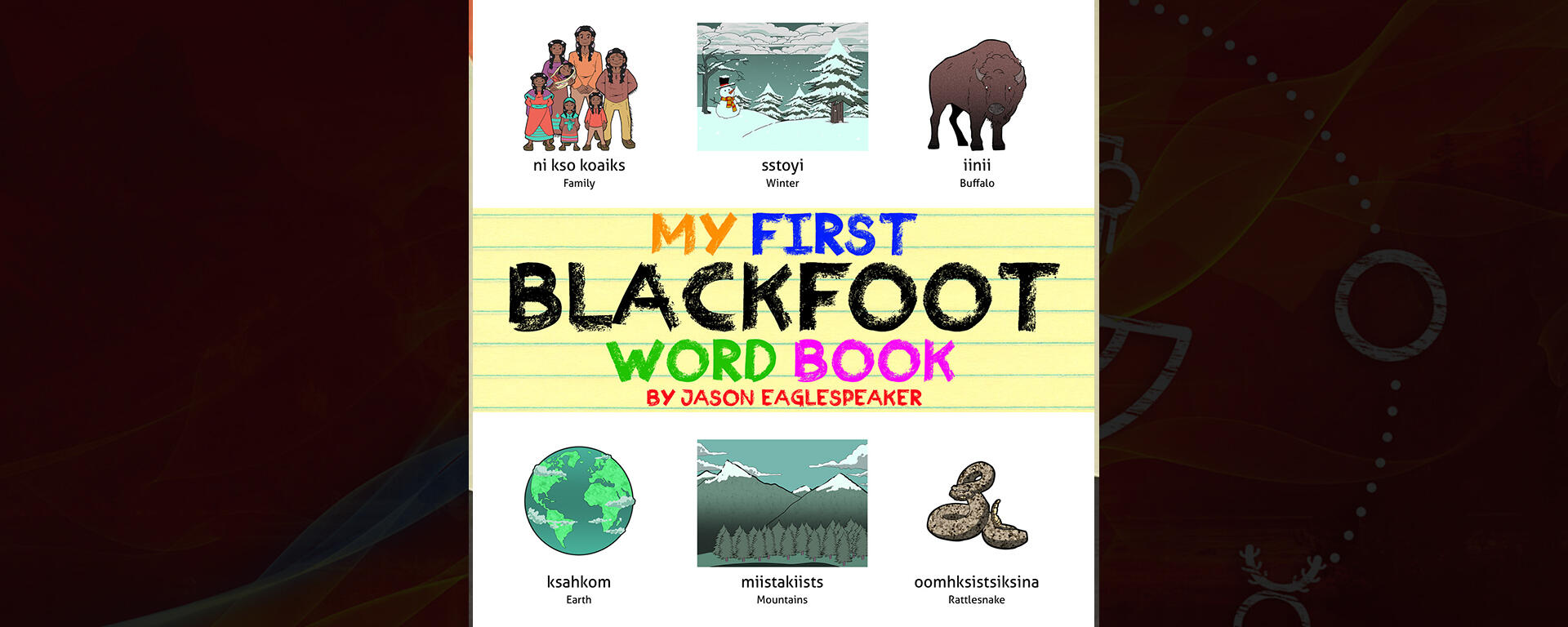 My First Blackfoot Word Book