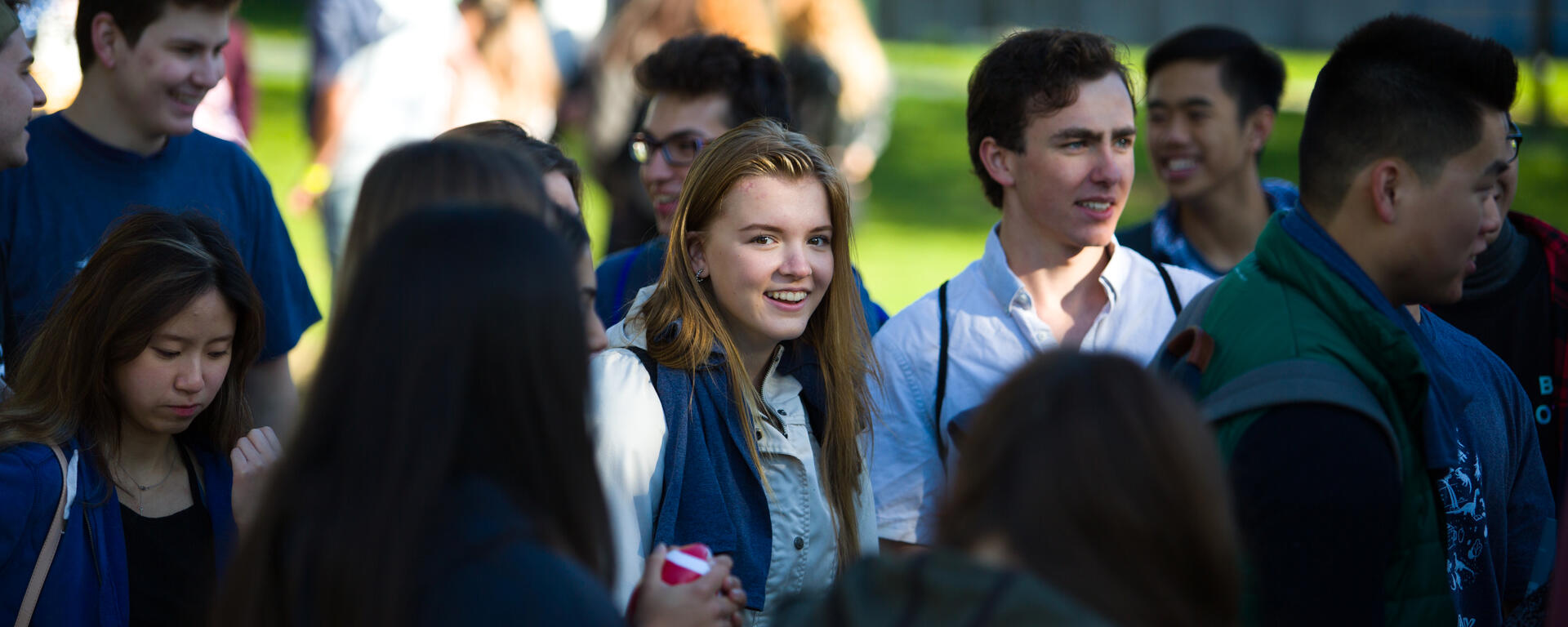 Student on Campus