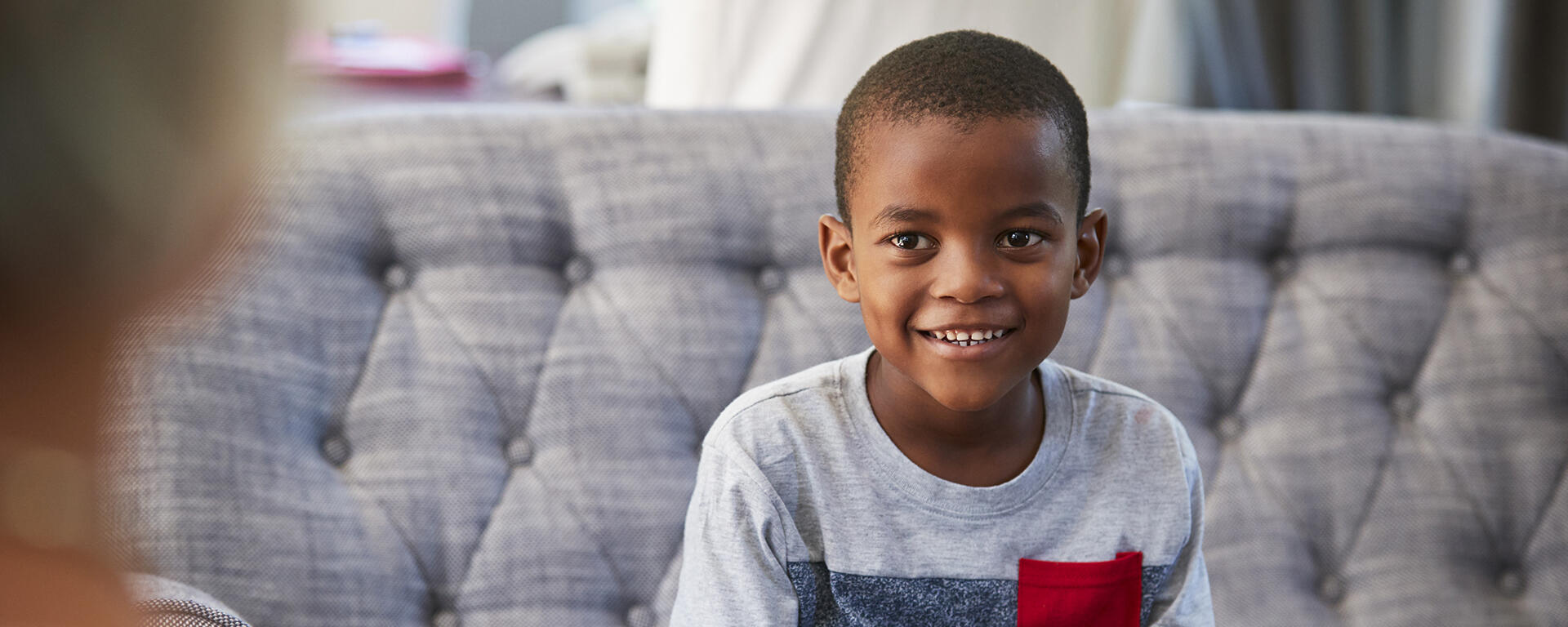 Young boy with psychologist