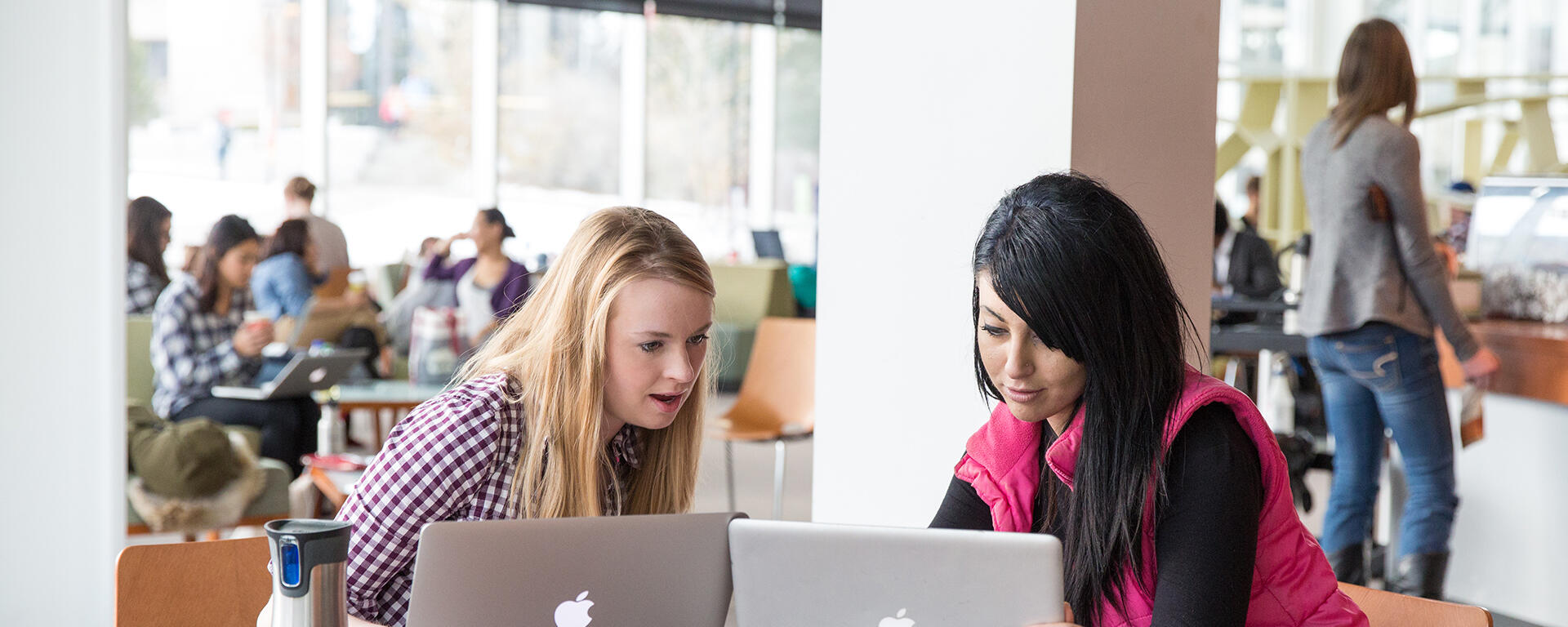 Students collaborating