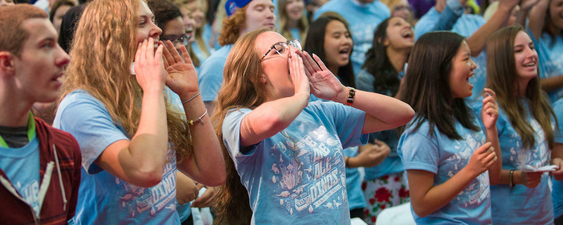 Werklund students at orientation