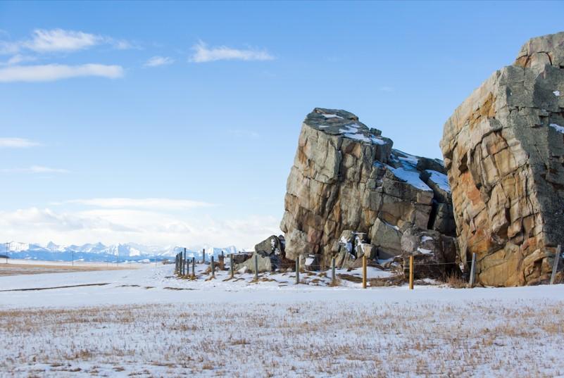 Okotoks Erratic rock