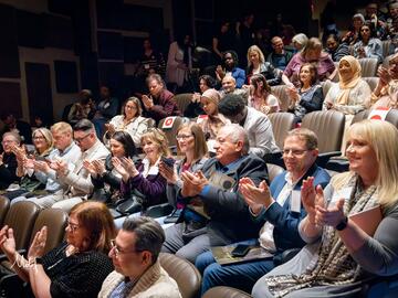 audience at screening