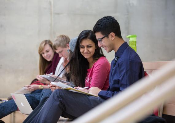 Students Studying