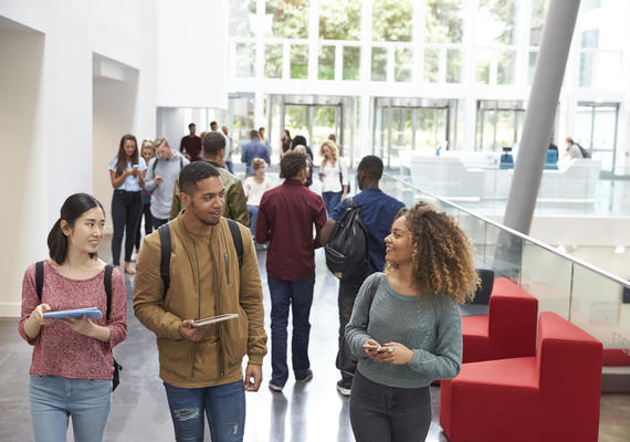 students-walking